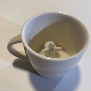 iTotal ceramic mug with unicorn figurine inside cup NWOT in box for other cup